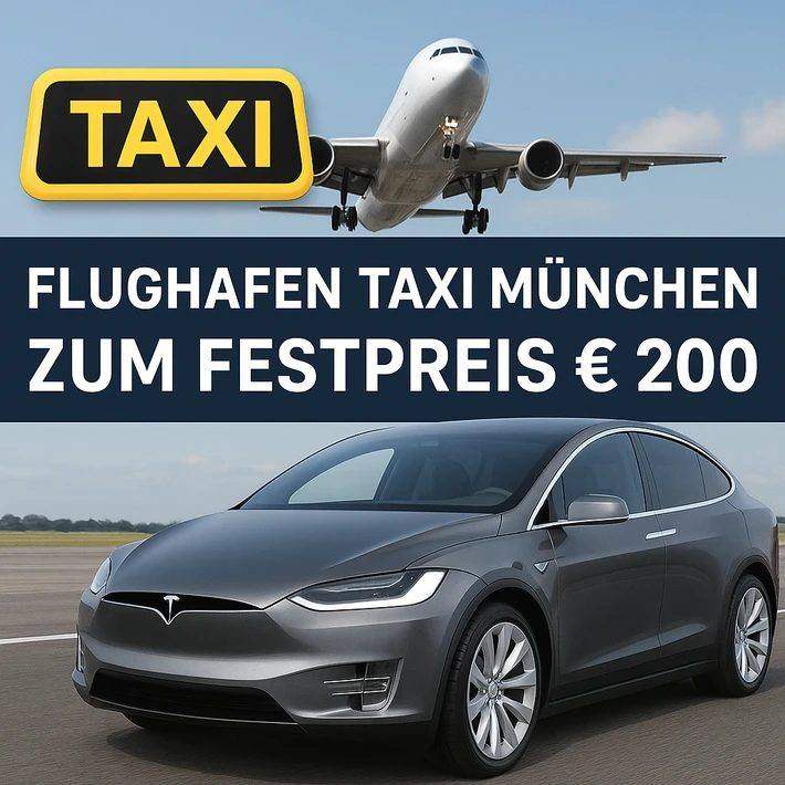 Flughafen Taxi München Festpreis Angebot